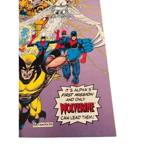 Marvel Alpha Flight Special #1 Marvel Comics 1992 Wolverine 1st Mission - Picture 4 of 8